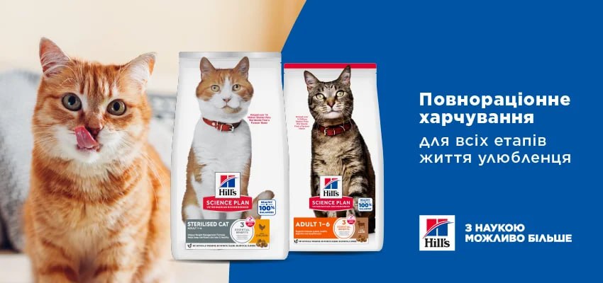 Корм для кішок Hill's