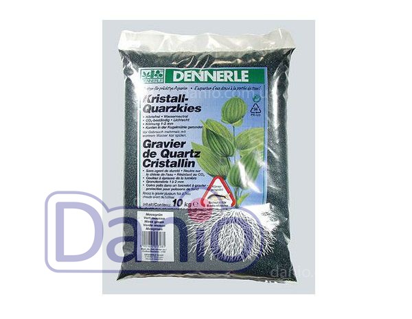 Dennerle Грунт Dennerle Kristall-Quarz 1-2 мм, темно-зеленый, кварц 10 ...