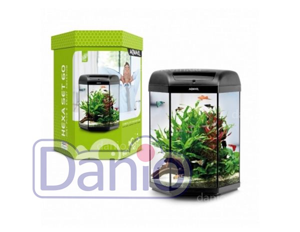 Aquael Аквариум Aquael Hexa Set II,6 граней, 60л,, цена на
