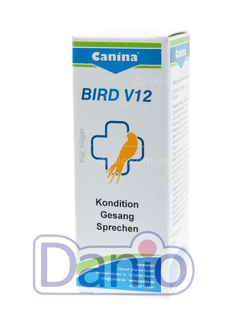 Купить Капли для попугаев Canina BIRD V12 мультивитамин, 25мл - в ...