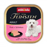 Влажный корм для собак Animonda Vom Feinsten Adult Turkey+Ham 150г, с индейкой и ветчиной