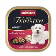 Влажный корм для собак Animonda Vom Feinsten Adult Beef+lamb 150г, с говядиной и ягненком