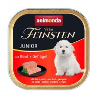 Влажный корм для щенков Animonda Vom Feinsten Junior Beef+Poultry 150г, с говядиной и птицей