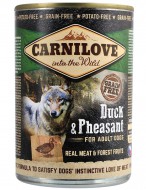 Влажный корм Carnilove Duck & Pheasant для собак, утка и фазан, 400 г