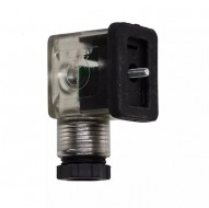 Электро разъем для электроклапана с индикацией Camozzi 220V DC/AC (122-703)