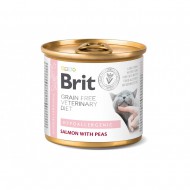 Набор влажного корма для кошек Brit Veterinary Diet Hypoallergenic с пищевой алергией 200г/6шт, с лососем и горохом