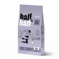 Сухой корм для собак мелких пород Half&Half Small Breed 12 кг, с говядиной