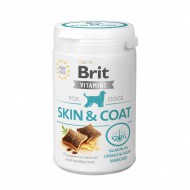 Витамины для собак Brit Vitamins Skin and Coat 150 г, для кожи и шерсти