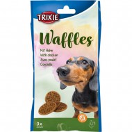 Лакомство для собак Trixie Waffles курица, 7см/300г, 3шт