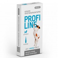 Капли на холку для собак ProVET Profiline от внешних паразитов, 0,5мл/4пип