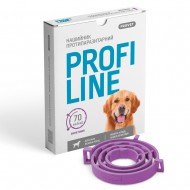 Ошейник для собак ProVET Profiline от внешних паразитов, фиолетовый, 70см