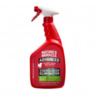 Спрей для удаления пятен и запахов от собак Nature's Miracle Advanced Stain and Odor Eliminator с усиленной формулой, 946 мл