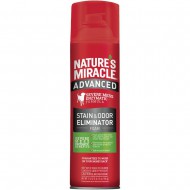 Пена для удаления пятен и запахов от собак Nature's Miracle Advanced Stain and Odor Eliminator с усиленной формулой, 518 мл