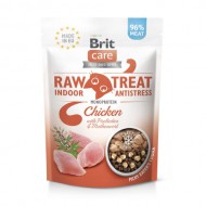 Лакомство для кошек Brit Raw Treat Indoor & Antistress 40 г, для живущих в помещении