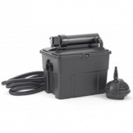 Комплект проточной системы фильтрации пруда Oase Pontec MultiClear Set 8000, с УФ-лампой, для водоёмов до 8000 л