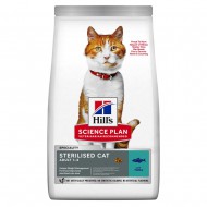 Корм для кошек Hill's SCIENCE PLAN Adult Sterilised для стерилизованных, с тунцом, 1,5 кг