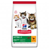 Корм для котят Hill's SCIENCE PLAN Kitten и кошек в период беременности и лактации, с курицей, 1,5 кг