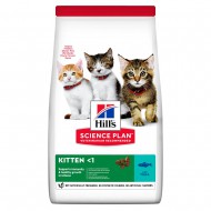 Корм для котят Hill's SCIENCE PLAN Kitten и кошек в период беременности и лактации, с тунцом, 1,5 кг