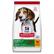 Корм для щенят средних пород Hill's SCIENCE PLAN Puppy Medium Breed, с курицей, 14 кг