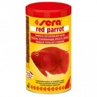 Корм для аквариумных рыб Sera Red Parrot для рыб Красный попугай, гранулы, 1л/330г