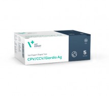 Экспресс-тест для собак Vet Expert CPV/CCV/Giardia Ag выявляет антиген парвовируса, коронавируса и лямблий, 5 шт