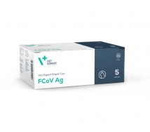 Експрес-тест для кішок Vet Expert FCoV Ag виявляє антиген коронавірусу, 5 шт.