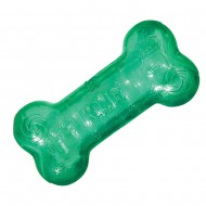 Игрушка для собак средних пород KONG Squeezz Crackle Bone хрустящая кость