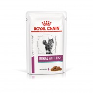 Royal Canin (Роял Канин) Renal with fish 85 г - влажный корм для кошек с рыбой, при заболеваниях почек