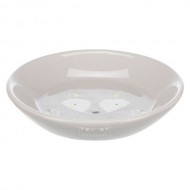 Миска для кошенят та цуценят Trixieв керамічна, 200мл/14см, бежева