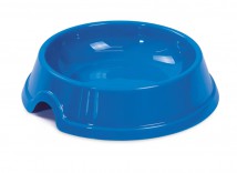 Миска пластикова Природа плоска синя, 200 мл