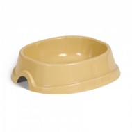 Миска пластикова Природа Модерн №1 світло-бежева, 300 мл