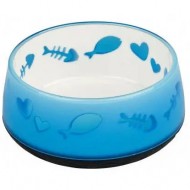 Миска для кішок Trixie пластикова, 300мл/12см, блакитна