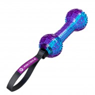 Іграшка для собак Collar Гантель із пищалкою GiGwi Push to mute, нейлон 18 см