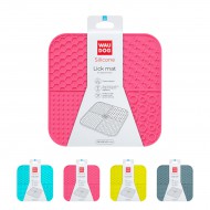 Коврик для слизывания Collar WAUDOG Silicone, 190х190х10 мм, розовый