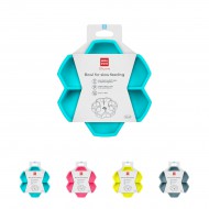 Миска для медленного кормления Collar WAUDOG Silicone, 750 мл, голубой
