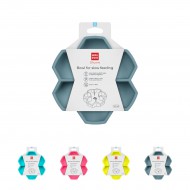 Миска для повільного годування Collar WAUDOG Silicone, 450 мл, сірий