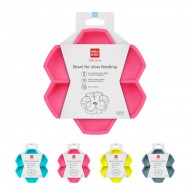 Миска для повільного годування Collar WAUDOG Silicone, 750 мл, рожевий