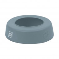 Миска-непроливайка Collar WAUDOG Silicone, 1 л, сірий