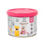 Влажный корм для взрослых котов Pet Chef с курицей 200 г, кусочки в желе (94066)