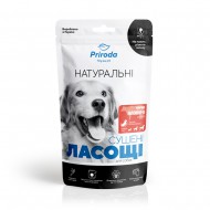 Лакомство для собак Priroda Почки говяжьи сушеные, 100 г