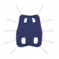 Послеоперационная попона Collar №2 синяя, хлопок