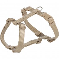 Шлея для собак Trixie Premium H-harness M–L 52–75см, 20мм, песочный