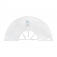 Воротник пластиковый COLLAR для собак и кошек, размер XS (А:22-25см, В:7см)