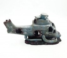 Декорація Tetradon “Потонув літак” 30*13*17*5 см