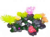 Декорация Tetradon “Коралловый риф с кораллами” 30*15*22cм
