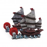 Декорация Tetradon Корабль 14.5х4.5х12.5см