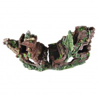 Декорація Tetradon Корабель, що затонув, 39х14х19см