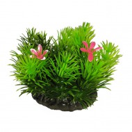 Растение для декора аквариума Tetradon 10x10x8cм зеленое