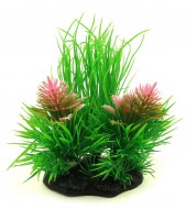 Tetradon Рослина для декору акваріума 10x6x14cм зелена