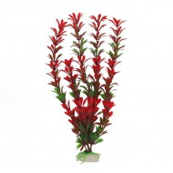 Рослина для декору акваріума Tetradon 4x3x30cм червоно-зелена